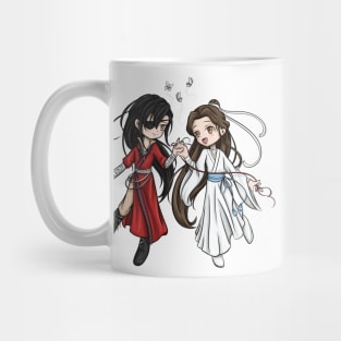 Chibi Fan Art - Heaven Official's Blessing - Hua Cheng and Xie Lian Mug